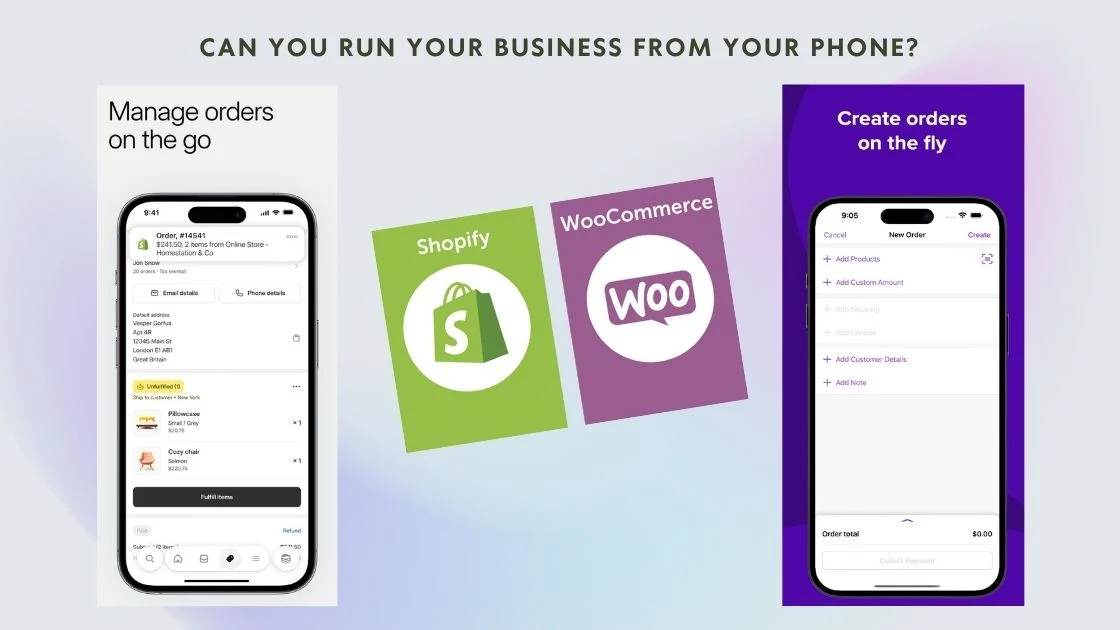 Ecommerce Website Platform - Mobile Admin Panels